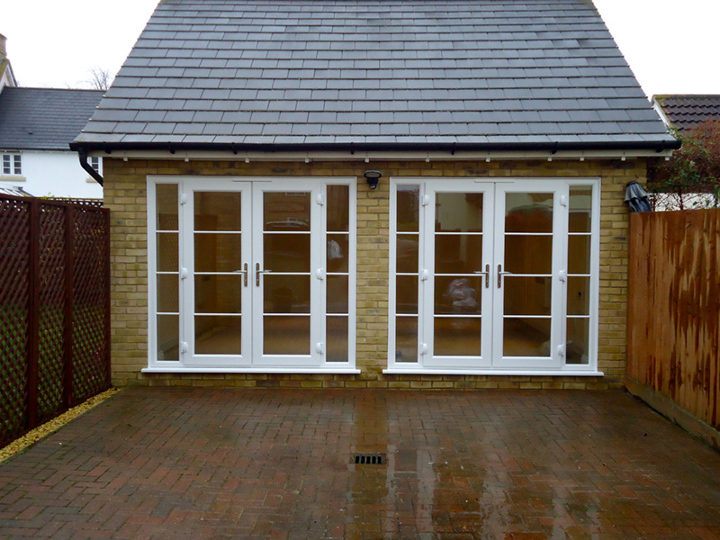 garage conversion to home office